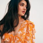 Krithi Shetty Instagram – Weekend vibes 🧡
#breezy #weekend #summervibes 
•
•
Styled by @jukalker
Styling team @pratimajukalker 
Outfit : @arpitamehtaofficial
Earrings :
@mortantra @spiffypublicrelations
Assorted bangles @lovelate20s
Makeup @pinkylohar 
Hair @kamaldeepss 
Photographer @ishan.n.giri
Asst @louis_prashanth
Retoucher @enhancingmoments
