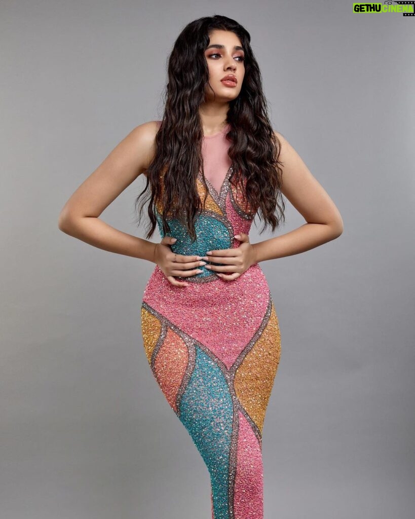 Krithi Shetty Instagram - Mermaid kisses and starfish wishes 🧜‍♀️✨ #mermaid • Outfit @chiselbymr Stylist @nidhijeswani Photographer @prabal M&H @makeupbysalonij @kamaldeepss