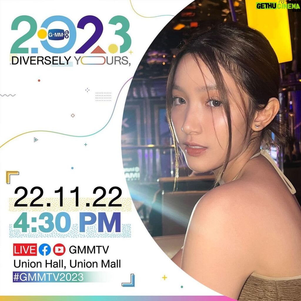 Krongkwan Nakornthap Instagram - GMMTV 2023 DIVERSELY YOURS, . COME JOIN US 22.11.22 | 4:30 PM Watch the live streaming globally together on GMMTV Facebook and YouTube. #GMMTV2023