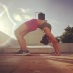 Kruthika Jayakumar Instagram - Aham Brahmasmi ॐ #yogamornings #bangalorediaries
