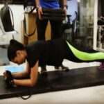 Kruthika Jayakumar Instagram - This was my going away gift before shoot :) Always being motivated at T99🙈 Apologies for the bad quality tho . #gymrat #fitnessislife #strongissexy T99 Extreme Fitness