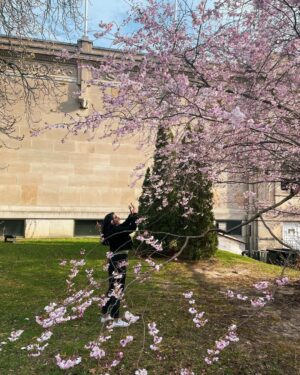 Kruthika Jayakumar Instagram - Spring really sprung into full bloom 🌸🌷