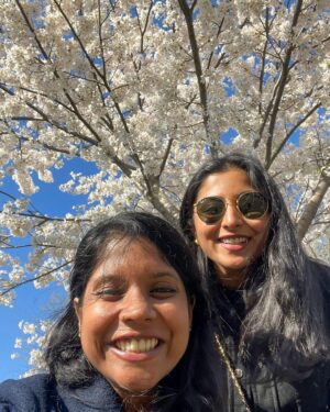 Kruthika Jayakumar Instagram - Spring really sprung into full bloom 🌸🌷