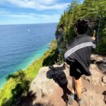 Kruthika Jayakumar Instagram - The colours my dreams are made of 🌊🌲☀️ 📍Georgian Bay, ON . . . . . . . #explorecanada #tobermory #travelgram #videodump #feelingblue #traveldiaries #wanderlusting #hikingadventures #whyareyoureadingmyhashtags
