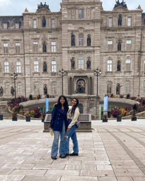 Kruthika Jayakumar Instagram - Postcards from Québéc 🍂🍁🧡