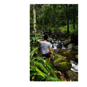Kruthika Jayakumar Instagram - Stroll 🌾
.
.
.
.
.
.
.
#trek #adventuretime #kerala #waterfalls #green #sandalwood #traveldiaries #travelgram #tb #throwback #latergram #ootd #tollywood #yogisofinstagram #yogainspiration #fitfam #naturephotography #natureatitsbest #forest_captures