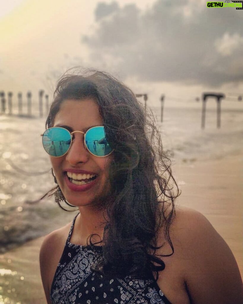 Kruthika Jayakumar Instagram - Sand in my toes Salty wind in my hair The waves wash away All that is heavy . Smile beautiful soul Be at peace . ♥ . . . . . . . #beachbum #mararibeach #alleppey #traveller #travelgram #candid #lol #actor #dancer #yogi #beachlover #poetry #rookiewriter #badpoetry #wordporn #igsg #picoftheday #ootd #latergram #instaclick #Kavacha #kerala #beauty #travelig #happyfaces #portrait #shotononeplus #vacationmode Alleppey Beach