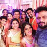 Kruthika Jayakumar Instagram - Wrapped up my next film Kavacha with a super fun song 💃🏻 It was a wonderful experience working with Shivarajkumar sir ! He is the besttt❤️ . . . . #picoftheday #instapic #shivanna #karunadachakravarthy #drshivarajkumar #shivarajkumar #sandalwood #actor #kavacha #shootingspot #set #tagaru #memories #besttimes #love #songshoot #weddings #ootd #lights #sareelove #fun #rustum #kavachashoot #sandalwood Bangalore, India
