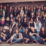 Kruthika Jayakumar Instagram - Three crazy years with these beautiful women❤️ Batch of 2015-2018. . . . . #prepareyourselfforgraduationspam #graduation #girls #friends #classmates #Mcc #mcclife #mccgirls #carmelite #black #beautifulwomen #mountcarmel #graduated #graduatelife #adulting #adulting101 #adultingsucks Mount Carmel College, Bangalore