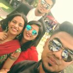 Kruthika Jayakumar Instagram – Who thought weddings could be fun🤷🏻‍♀️😙
.
.
.
.
#coorg #kodavawedding #coorgiwedding #weddingsofindia #fun #friends #sun #rayban #shades #red #prettywomen #selfie #funweddings #black #kodava #ethnic #ethniclove #blue #reflections #four #actor Bangalore, India