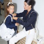 Kseniya Borodina Instagram - Сегодня очень важный день для всех родителей нашей страны, но отдельно хочу сказать, что для меня этот день особенный, потому вто моя младшая доченькам, моя любовь пошла в 1 класс. Пусть школа станет для тебя местом, где ты сможешь не только узнать много нового, но и найти подруг, которые будут с тобой всю жизнь. Удачи тебе, легкости и достижений! Мару, я всегда тобой горжусь. Хороших тебе оценок, добрых учителей, успехов в школе и внеклассной деятельности! Всех вас любим и обнимаем❤️ foto by @sinabonka Style by @aleko_n Гимназия имени Е. М. Примакова