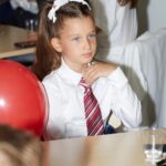 Kseniya Borodina Instagram - Сегодня очень важный день для всех родителей нашей страны, но отдельно хочу сказать, что для меня этот день особенный, потому вто моя младшая доченькам, моя любовь пошла в 1 класс. Пусть школа станет для тебя местом, где ты сможешь не только узнать много нового, но и найти подруг, которые будут с тобой всю жизнь. Удачи тебе, легкости и достижений! Мару, я всегда тобой горжусь. Хороших тебе оценок, добрых учителей, успехов в школе и внеклассной деятельности! Всех вас любим и обнимаем❤️ foto by @sinabonka Style by @aleko_n Гимназия имени Е. М. Примакова