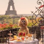 Kseniya Borodina Instagram - Bonjour Paris🖤 Hotel Plaza Athenee