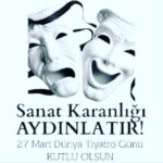 Kubilay Penbeklioğlu Instagram - KUTLU OLSUN. #dünyatiyatrogünü #27mart #tiyatro #tiyatroiyidir #tiyatroaşktır