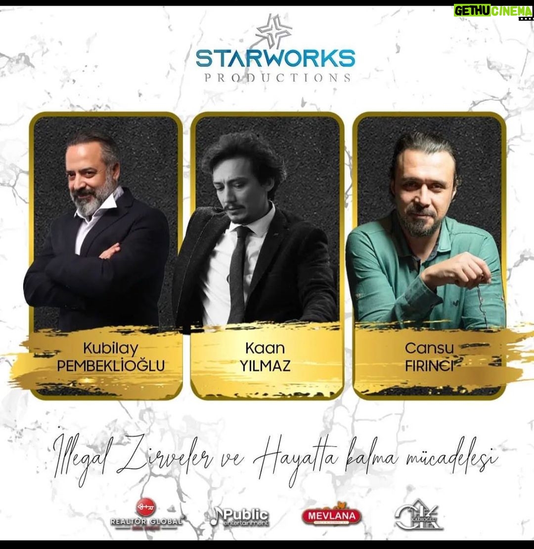 Kubilay Penbeklioğlu Instagram - İllegal zirveler ve hayatta kalma mücadelesi... Birbirinden değerli oyuncularımız ile müthiş bir aksiyon filmi geliyor. @rkaanyilmaz @cansufirinci @aslibankoglu @aslibankoglumanagement @moneytalksfilm #parakonuşur #moneytalks #movie #film #sinema #aksiyon