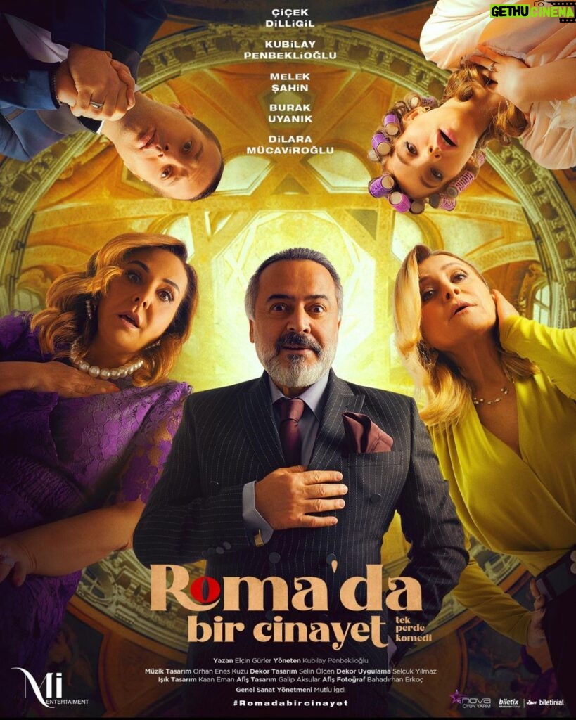 Kubilay Penbeklioğlu Instagram - 2023 tiyatro sezonunun ilk oyunu #romadabircinayet yakında🎭🎭🎭
