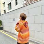 Kun Instagram - I‘m wearing the sunset #ootd 🌄