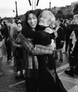 Kunpimook Bhuwakul Instagram - had a super great time✨ #LVMenSS24 @louisvuitton Paris,France