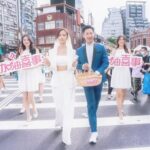 Kurt Chou Instagram - 謝謝今天來西門捧場、討喜糖的各位朋友們！也謝謝各大媒體的大哥大姐🙏 當時有那麼瞬間真的好像在西門町結了婚😂，雖然不能讓大家都有拿到喜糖，但是很高興看到你們的笑容超過全糖！ #加油喜事 也終於要播出了，期待以新角色與大家見面🙏 12/14日起 週一至週五 TVBS頻道 晚間十點於台視頻道播出❤️