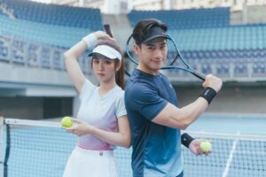 Kurt Chou Instagram - 一個網球的愛情故事
就是我們在對打的時候
我在即將要發出的球上寫了「I love U」

謝謝 @kswiss_taiwan