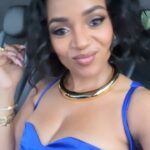 Kyla Pratt Instagram - Day 1 💙 Children and Family Emmy Awards 💙 So much fun walking the purple carpet! And @theproudfamily being recognized! We are now officially an Emmy Winning Animated Series! Stylist @v.msmith Make up @ellyway Hair @a1hair_ Corset by @dhalterdesign Jumpsuit by @loringnewyork Earrings/Rings/Bracelets by @vendorafaofficial Necklace @alexisbittar