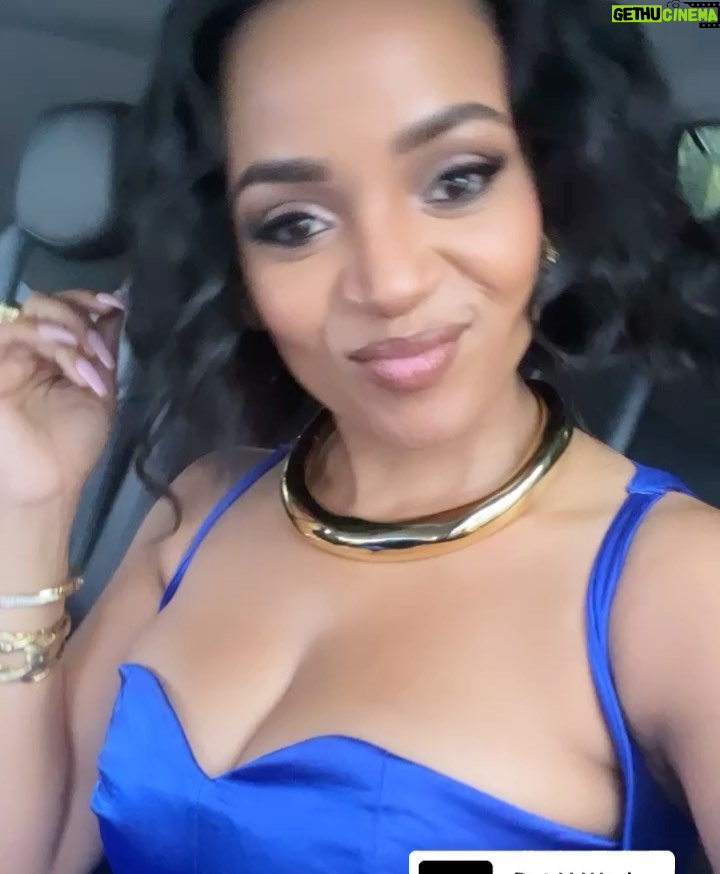 Kyla Pratt Instagram - Day 1 💙 Children and Family Emmy Awards 💙 So much fun walking the purple carpet! And @theproudfamily being recognized! We are now officially an Emmy Winning Animated Series! Stylist @v.msmith Make up @ellyway Hair @a1hair_ Corset by @dhalterdesign Jumpsuit by @loringnewyork Earrings/Rings/Bracelets by @vendorafaofficial Necklace @alexisbittar