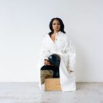 Kyla Pratt Instagram - Winter ❄️ The coldest ever Trench by @mithridate.official Shoe by @stevemadden Ring by @burberry Earrings @mahrukh.akuly.jewelry