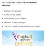 Kyla Pratt Instagram - 3 Emmy Nominations for The Proud Family: Louder and Prouder!!!! Congratulations Family!!! Repost @brucealmighteee ☺️❤️
