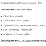 Kyla Pratt Instagram - 3 Emmy Nominations for The Proud Family: Louder and Prouder!!!! Congratulations Family!!! Repost @brucealmighteee ☺️❤️