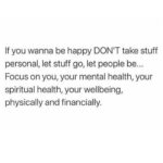 Kyla Pratt Instagram - Don’t take things personal….. Let’s stuff go…… Let people be….. Focus on You