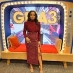 Kyla Pratt Instagram - NYC #GMA3 ❤️ Top, skirt @MITHRIDATE Shoes @CLARITe Rings @allurez_jewelers & @emmaisraelssonstockholm Styled by @v.msmith Hair @lurissaingridhair Make up @jessicasmalls Times Square, New York City