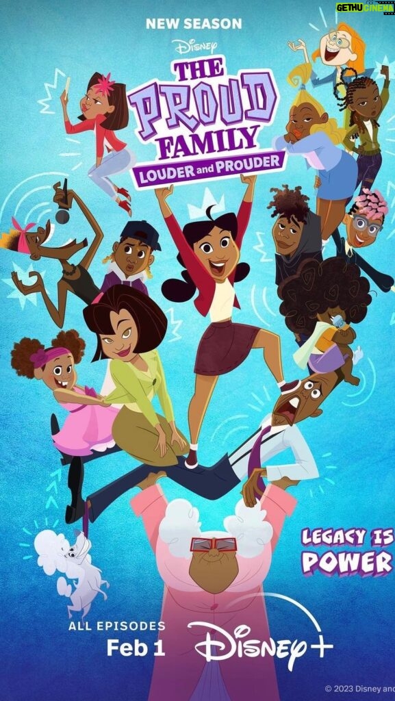Kyla Pratt Instagram - Bringing two times the laughter and love! Season 2 of the Proud Family: Louder and Prouder is coming February 1st on @disneyplus #TheProudFamily #DisneyPlus