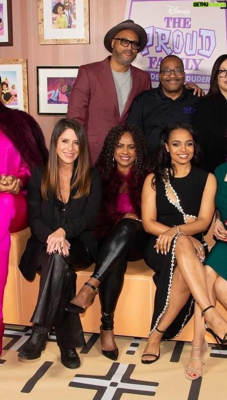 Kyla Pratt Instagram - The Cast and Creative Team of #TheProudFamilyLouderandProuder celebrated Season 2 in LA! Season 2 premieres with all episodes streaming Wednesday, February 1st on @disneyplus 😜❤️