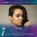 Kyla Pratt Instagram - I get the pleasure of announcing the nominees for The 53rd #NAACPImageAwards 😊 See live announcements January 18th at 9am PT on @naacpimageawards official IG and Twitter feed