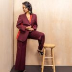 Kyla Pratt Instagram - ♥️💜 @regardmag Issue: February ’22 Photographer: @dimitryl Hair & Make up: @missvalnoble Stylist: @tiffanystylecurator
