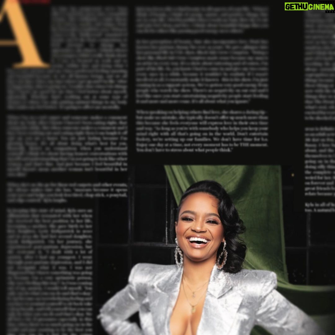 Kyla Pratt Instagram - Go check out the March/April issue @sheenmagazine 🥰