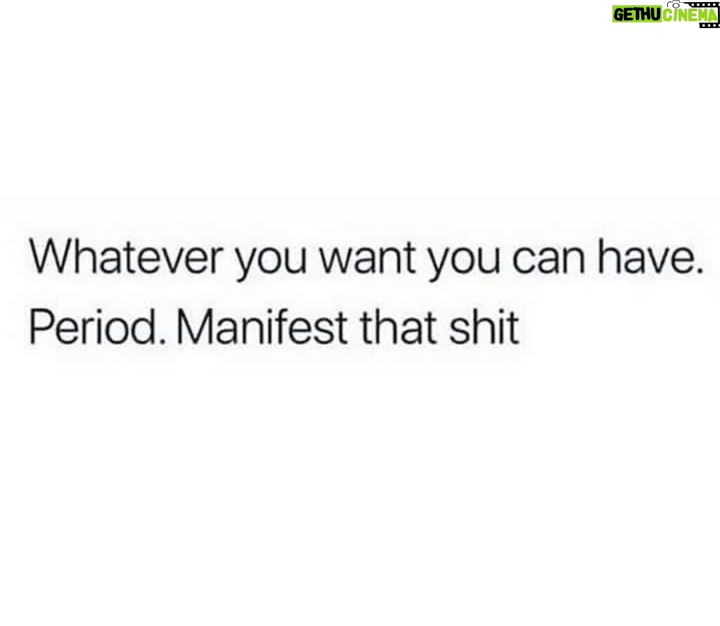 Kyla Pratt Instagram - Think that shit. Speak that shit. Believe that shit. Work on that shit. You got this shit. 💪🏽 #Manifestthatshit
