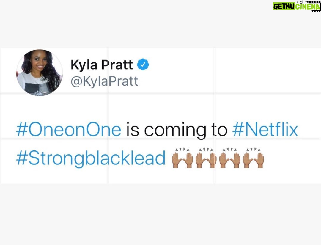 Kyla Pratt Instagram - Swipe ——> #OneonOne is coming to Netflix!!!! October 2020!!! #Netflix #StrongBlackLead ❤️🙌🏽