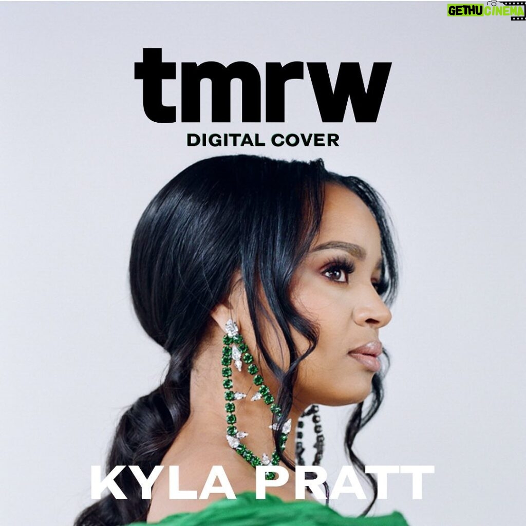 Kyla Pratt Instagram - Check out my interview with @tmrwmag 💚 “I have loved the arts my entire life……I don’t don’t limit myself to future possibilities. As long as i can make viewers feel something emotionally,i don’t care what genre it is.” Photographer @sarahrsalem Stylist @v.msmith Hair Stylist @lovetaije Make up Artist @basedkenken Ceo @joetmrw Editor @kittyrobson Creative Producer @oliviaalicew Author @ohmygodasia Brand Partnership Agency @thehazeagency_ Dress by @marmarhalim Shoes by @femme_la Earrings by @houseofemmanuele Rings by @sterlingforever