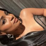 Kyla Pratt Instagram - #CriticsChoiceAwards2023 Dress @maisonmet Jewelry @dena_kemp Makeup @ellyway Hair @a1hair_ Styling @v.msmith 🖤🤍