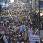Kyle Dean Massey Instagram - I ❤️ these nasty Brits marching in solidarity with us Americans. #womensmarch