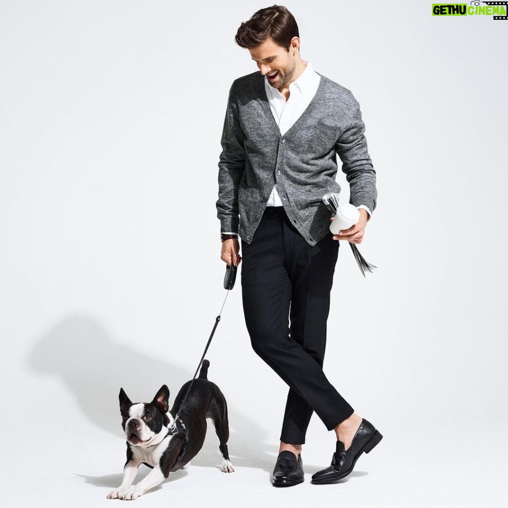 Kyle Dean Massey Instagram - Check out @noahwaxmanusa gorgeous new line of footwear. His shoes are my fav. And MY DOG IS A MODEL! Noah Waxman