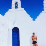 Kyle Dean Massey Instagram - Souvlaki. Mykonos Island