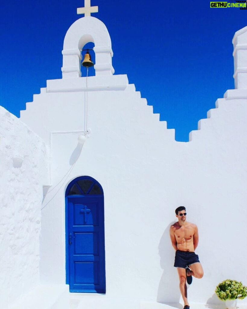 Kyle Dean Massey Instagram - Souvlaki. Mykonos Island
