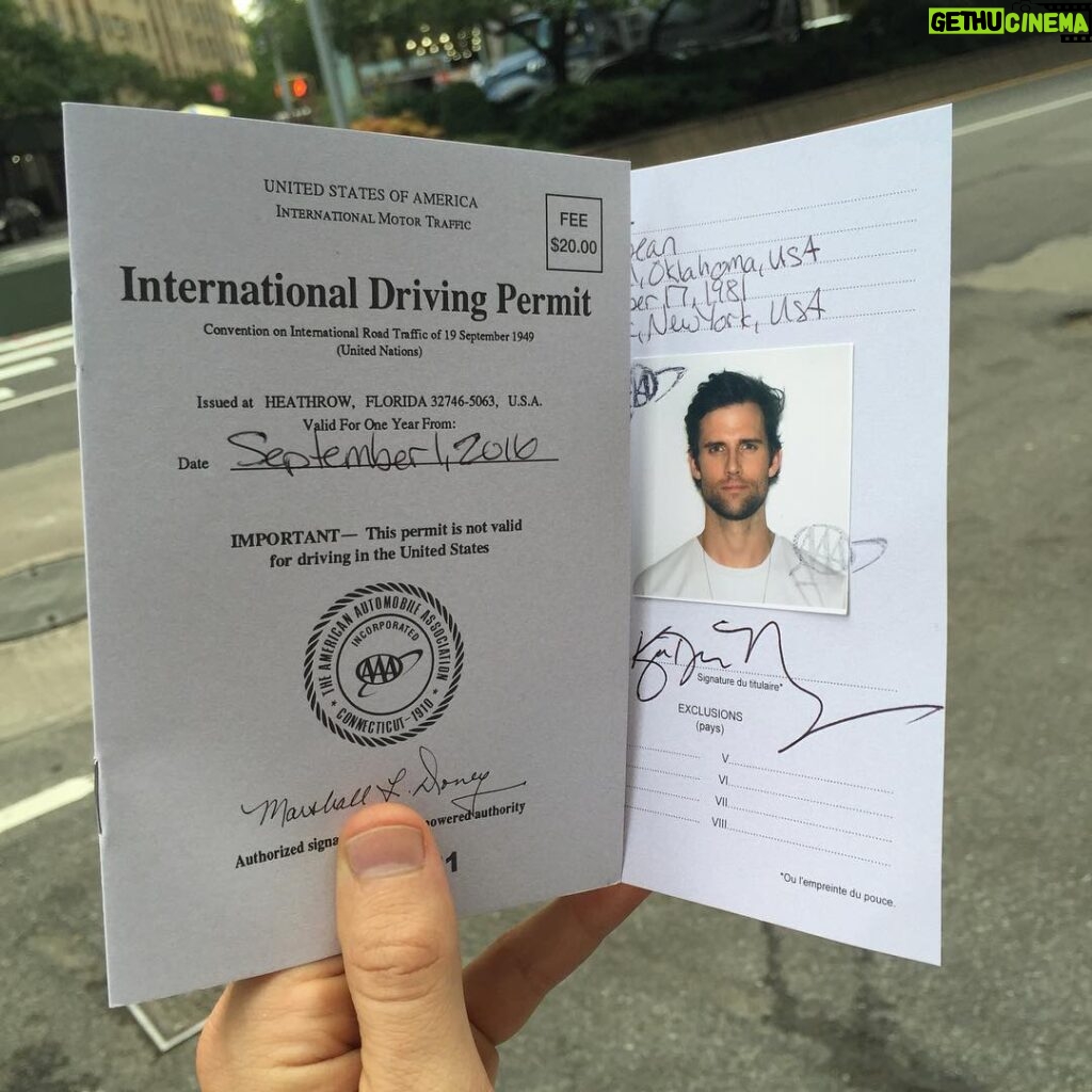 Kyle Dean Massey Instagram - Taking bad driving to the rest of THE WORLD! New York, New York