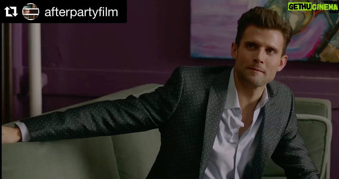 Kyle Dean Massey Instagram - #Repost @afterpartyfilm with @repostapp. ・・・ A #firstlook at #dreamboat @kyledeanmassey as Adrian in #afterpartymovie #charliesparty