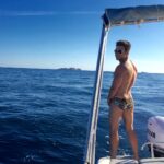 Kyle Dean Massey Instagram - Happiest of birthdays to my main man @taylorfrey (peeing off the back of this boat) He may have the smallest bladder of anyone on this planet, but he has the biggest heart. And he also has mine.