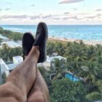 Kyle Dean Massey Instagram - Miami twilight. South Beach Miami