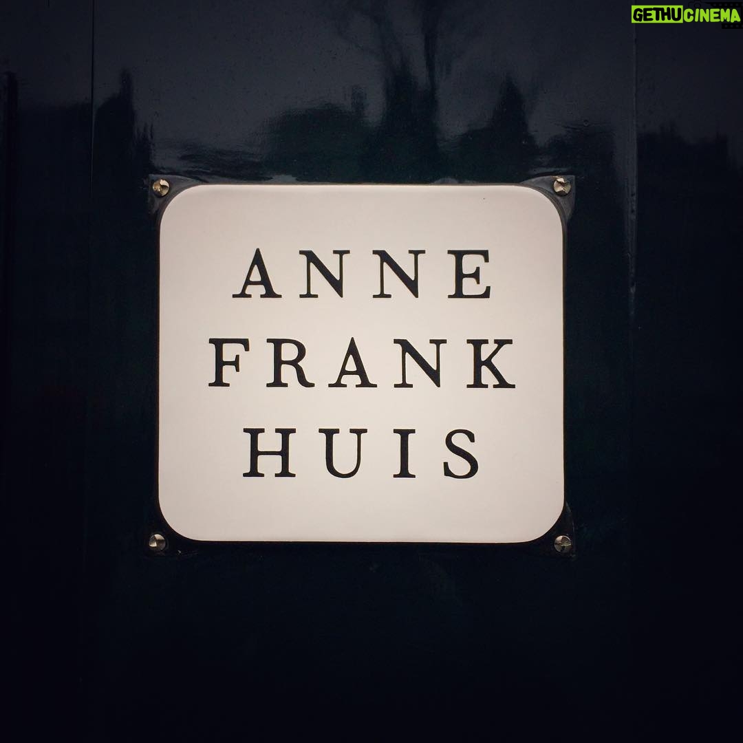 Kyle Dean Massey Instagram - "Her would-haves are our real possibilities..." -Emma Thompson Anne Frank House
