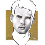 Kyle Dean Massey Instagram - Look what @javontaymcelroy drew. Wow! So talented. Thank you!